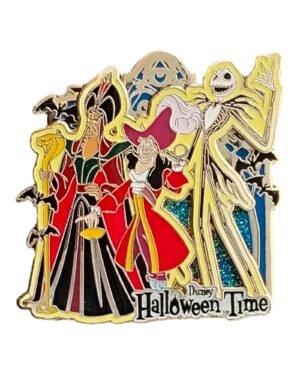 Halloween 2017 - Jafar, Captain Hook and Jack Skellington Pin