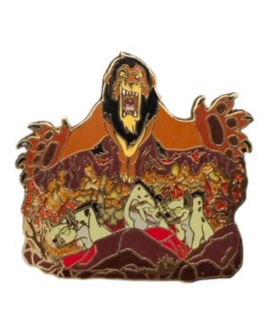 Scar and Hyenas Pin