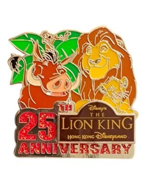 The Lion King 25th Anniversary Pin