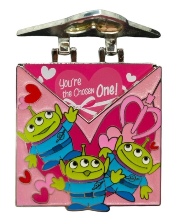Alien Love Letter Pin