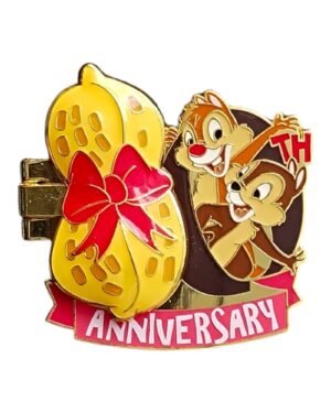 Chip n Dale 80th Anniversary Pin