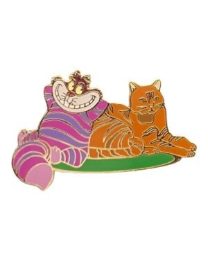 Seeing Double Series - Cheshire Cat Pin