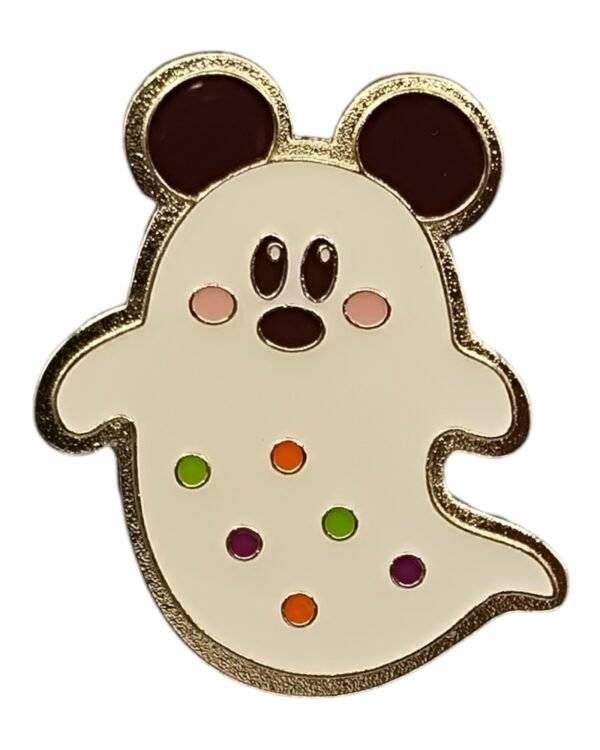 Cute Mickey as Halloween Ghost Pin