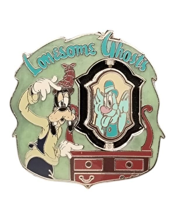 Goofy and Lonesome Ghosts Spinner Pin