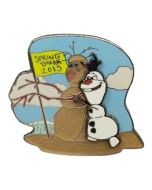 Spring Break 2015 Olaf Pin