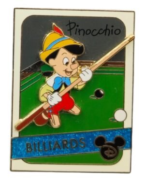 Pinocchio Billiards Pin
