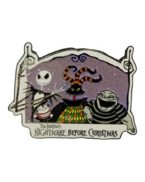 The Nightmare Before Christmas Characters Pin