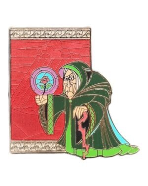 Beauty and the Beast 25 Enchanted Years Reveal Conceal Mystery Pin Series - Beggar Woman