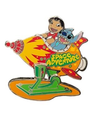 【AP】Disney Park Pack - Lilo and Stitch on Space Adventure Rocket (Orange)
