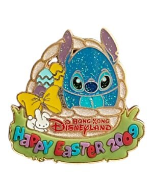 Happy Easter 2009 - Stitch Pin