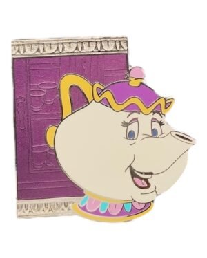 Beauty and the Beast 25 Enchanted Years Reveal Conceal Mystery Pin Series - Mrs Potts