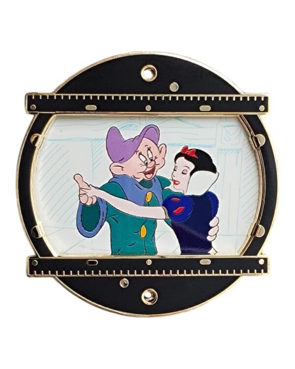 Walt Disney's Animation Celebration - Snow White and Dopey Mini Jumbo Pin