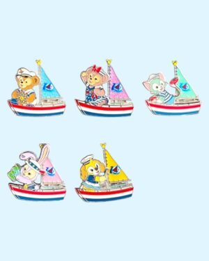 Hong Kong Disneyland 14th Anniversary Duffy and Friends Pin