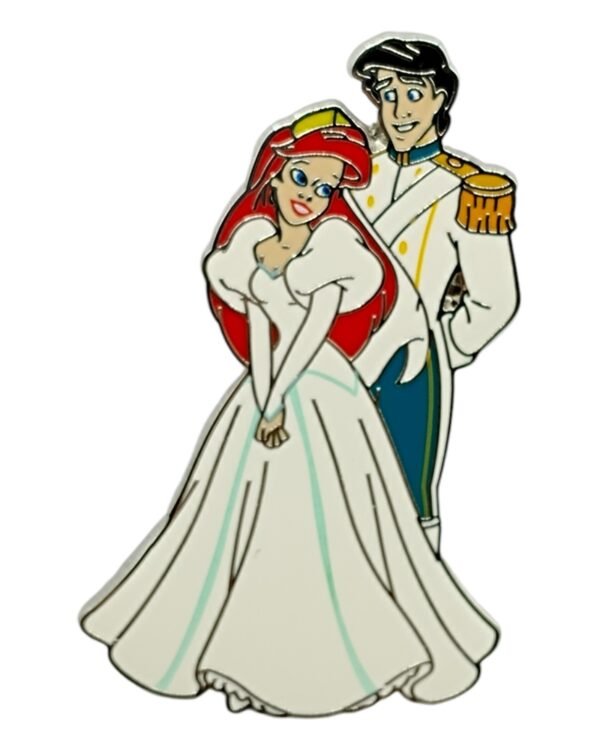 Ariel and Eric Wedding Pin