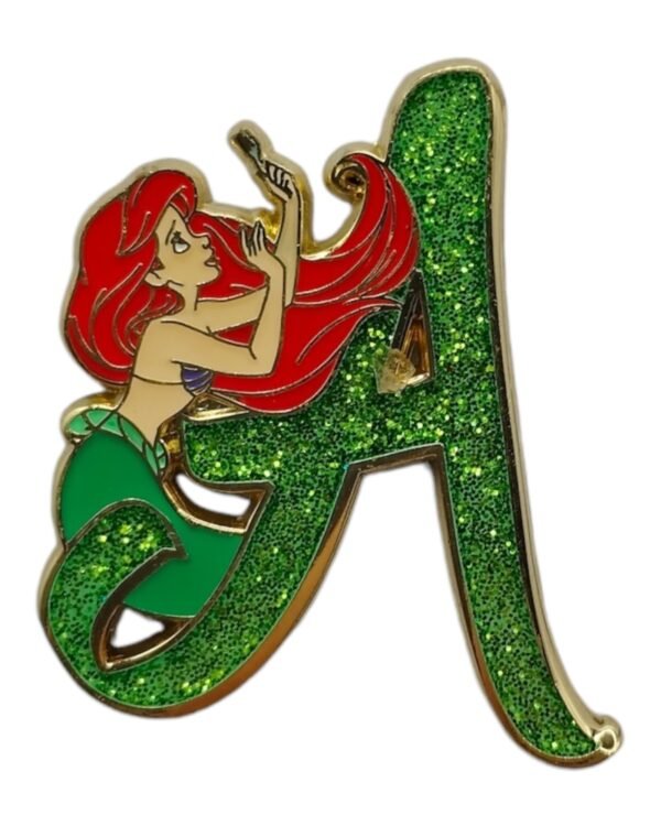 Princess Letter Mystery Pin Series - Ariel