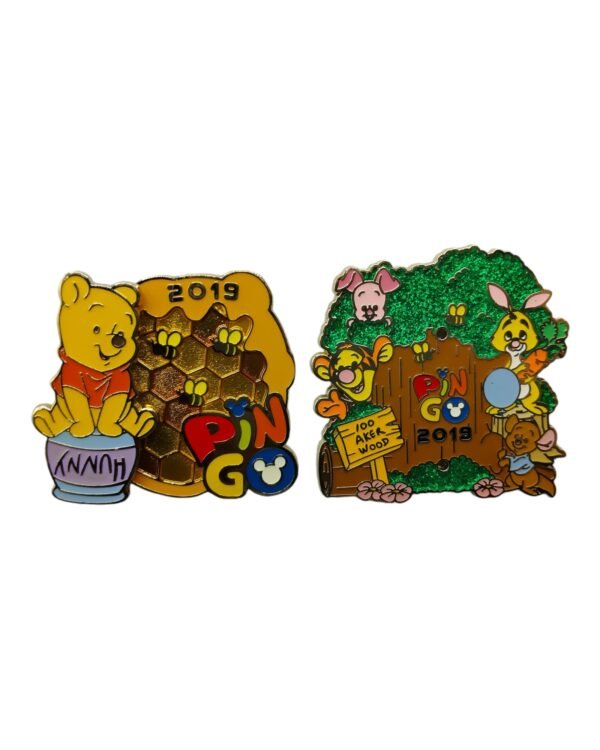 Winnie the Pooh and Friends - Pin Go 2019 - Logo and Completer Pin