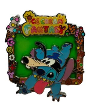 Ice Cream Fantasy Pin Series - Stitch in Goofy Hat