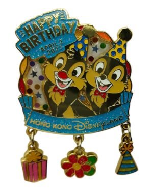 Chip n Dale Birthday 2023 Pin