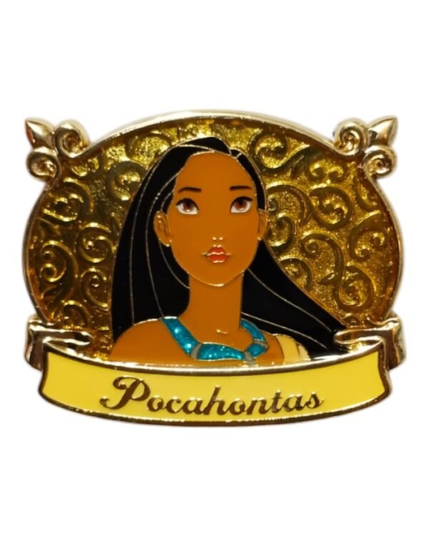 Princess Plaque Pin Series - Pocahontas