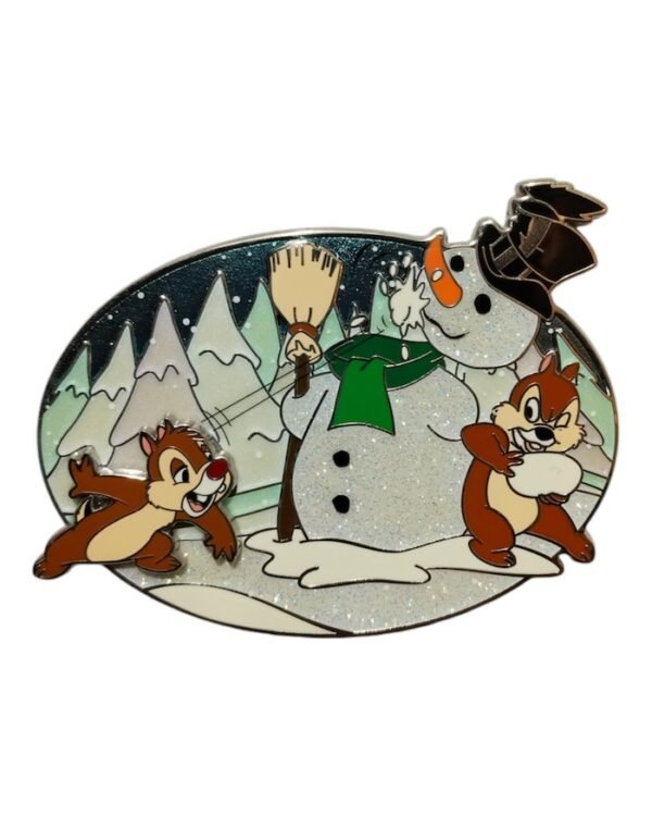 Do You Wanna Build A Snowman Pin Series - Chip n Dale