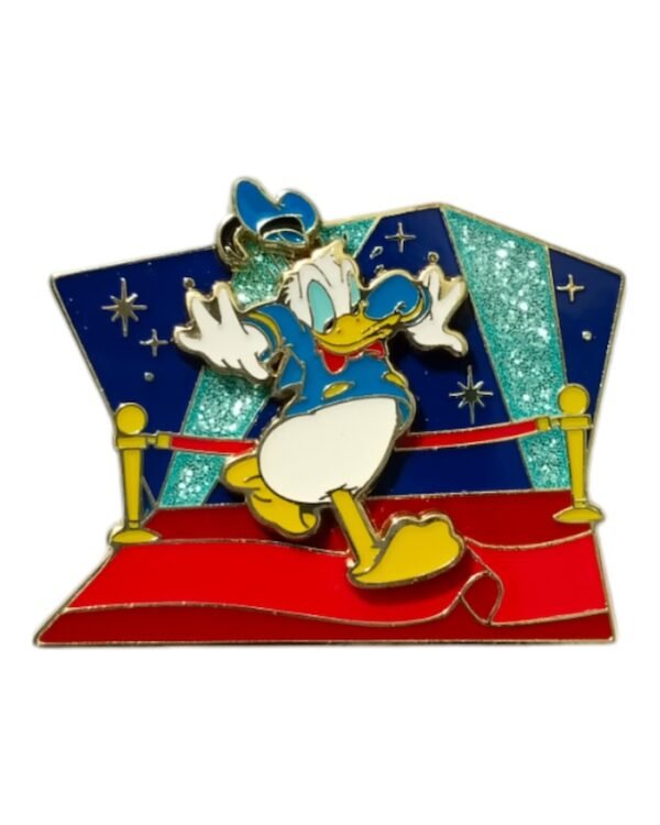 Donald Duck on Red Carpet Pin