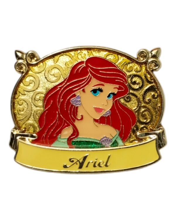 Princess Plaque Pin Series - Ariel