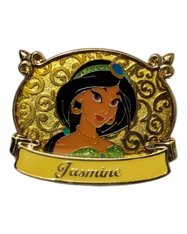 Princess Plaque Pin Series - Jasmine