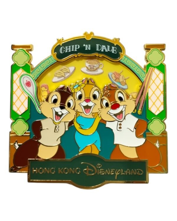 Pin Trading Carnival 2024 Chip n Dale and Clarice Jumbo Pin