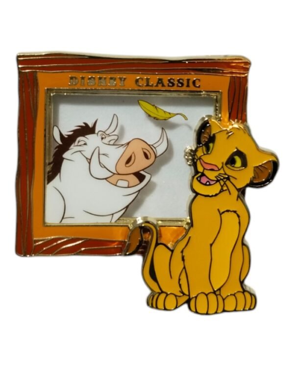 Disney Classic Frame Pin Series - Pumbaa and Simba