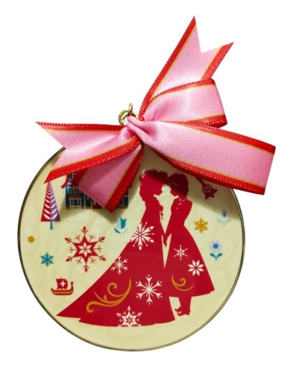 World of Frozen 1st Anniversary Holidays Ornament Pin