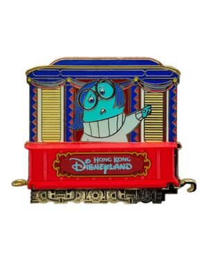 Hong Kong Disneyland Characters Railroad Pin Series - Sadness