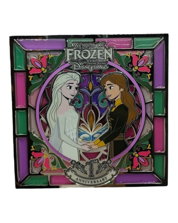 World of Frozen 1st Anniversary Jumbo Pin
