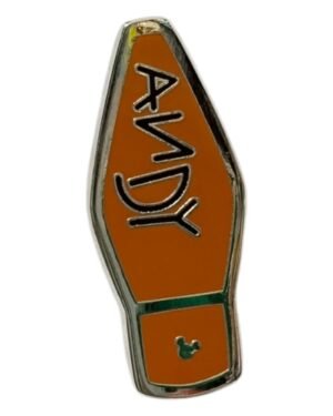 Toy Story Game Pin Series - Andy's Signature on Woody's Boot