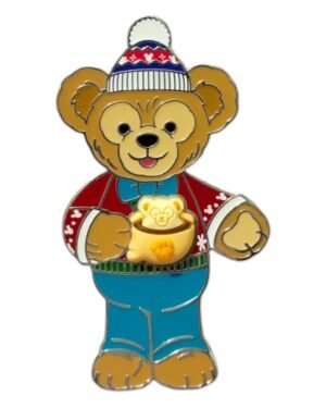 Duffy Holding Hot Coffee Pin