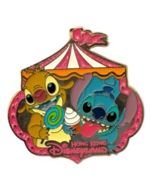 Pin Trading Carnival 2020 - Stitch and Reuben (Red)