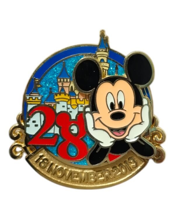 Mickey Birthday 2013 Pin