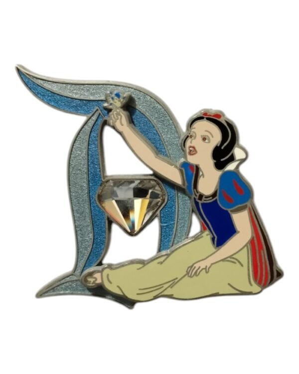 Disneyland 60th Anniversary Diamond D Pin Series - Snow White