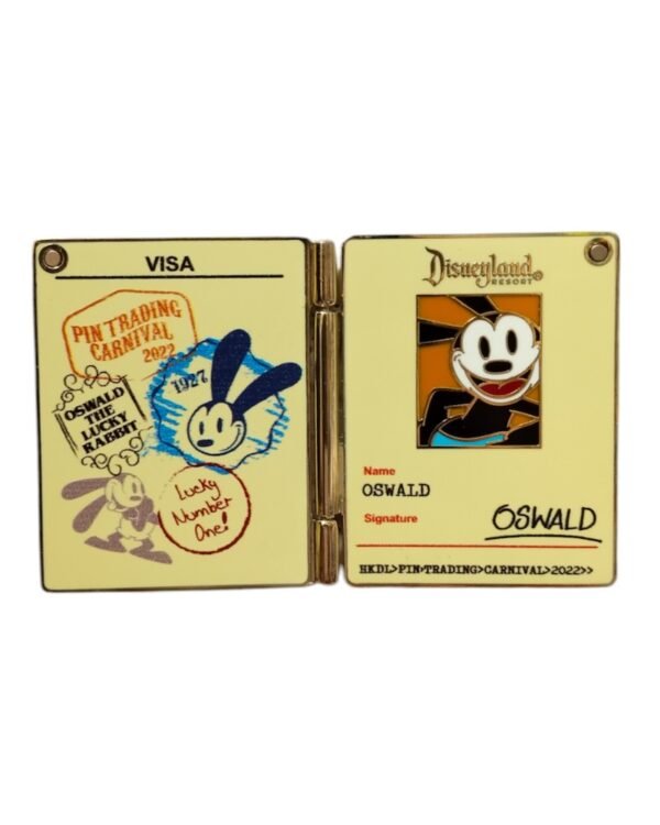 Passport Pin Series - Oswald Only