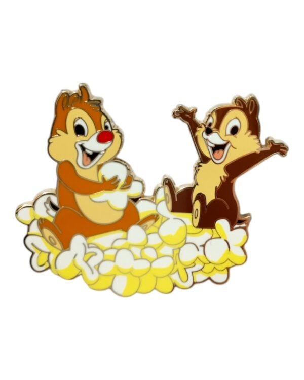 Chip n Dale Popcorn Feast Pin