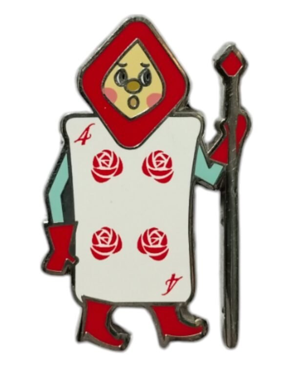Tiny Alice in Wonderland Characters Pin Series - Playing Cards (Diamonds)