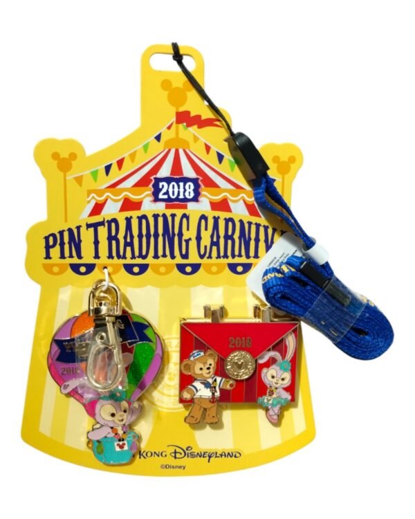 Pin Trading Carnival 2018 Invitation Pin and Medal Set