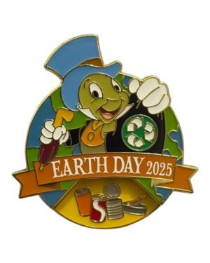 Earth Day 2025 - Jiminy Cricket Pin