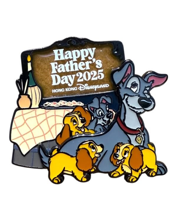 Happy Father's Day 2024 - Lady and the Tramp Pin