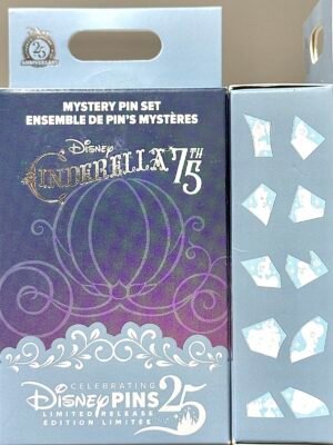 Cinderella 75th Anniversary Mystery Pin