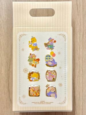 Winter Pooh and Friends Mystery Pin