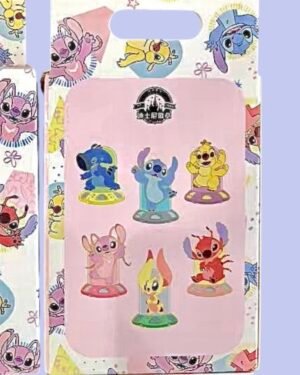 Stitch and Cousins Mystery Pin