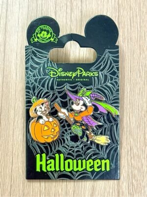 Witch Minnie and Pumpkin Figaro