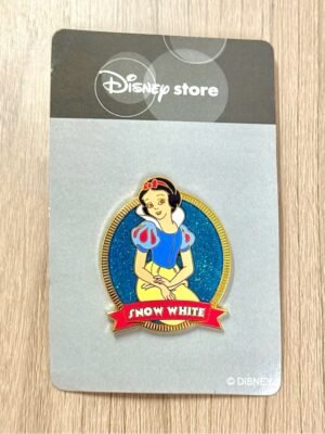 Snow White Glitter Oval