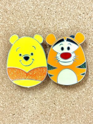 Pooh and Tigger Easter Egg Pair