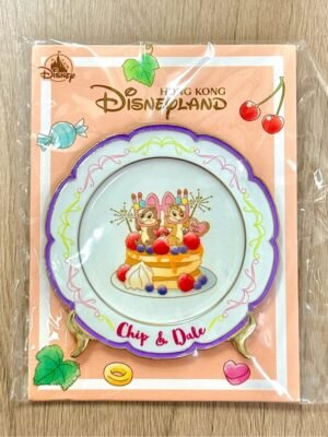 Chip n Dale Desserts Plate (Purple)